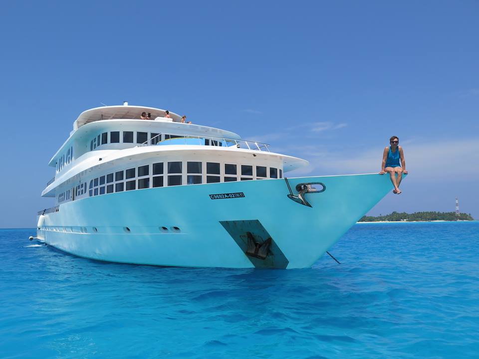 Die Horizon III das Boot unserer Malediven Reise im Herbst 2022.